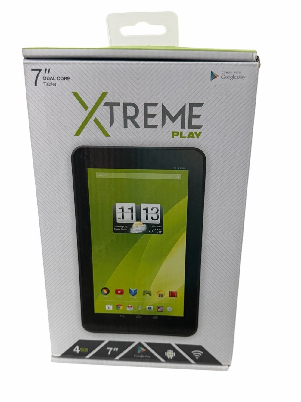 7-inch Xtreme Play Tablet - Black